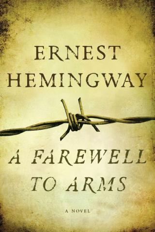 book cover of Ernest Hemingway's A Farewell to Arms