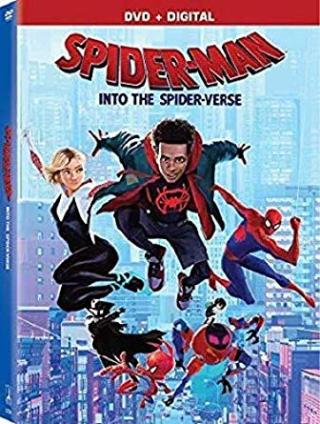 image of spiderverse dvd box