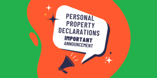 Personal Property Announcement