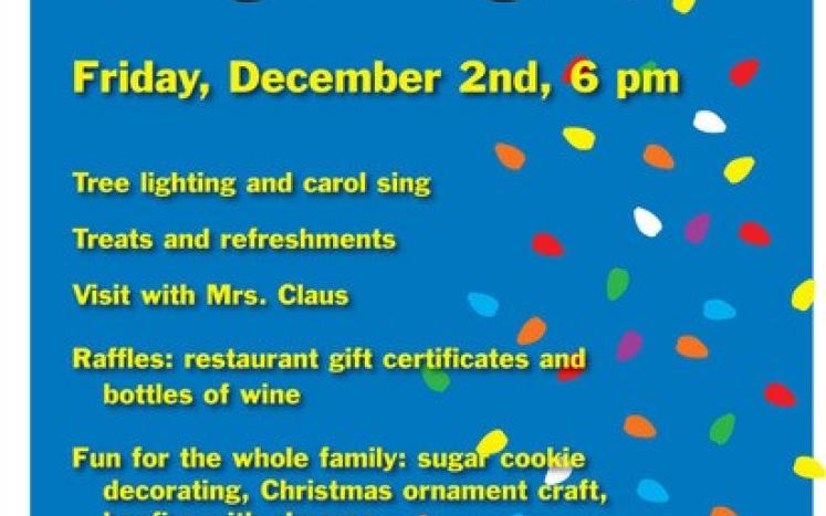 Bakerville Library Holiday Event December 2nd